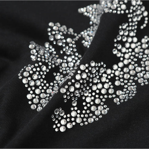 Denim Tears T-shirts Rhinestones