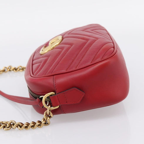 GG Marmont Shoulder Bag Matelasse Leather Small