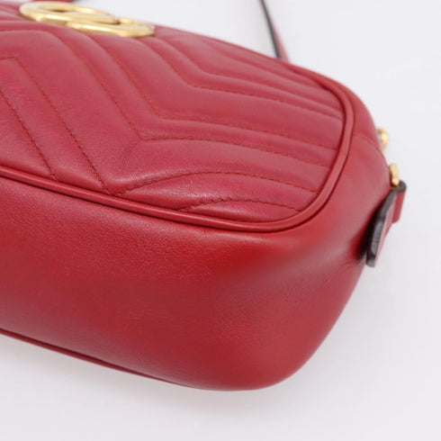GG Marmont Shoulder Bag Matelasse Leather Small