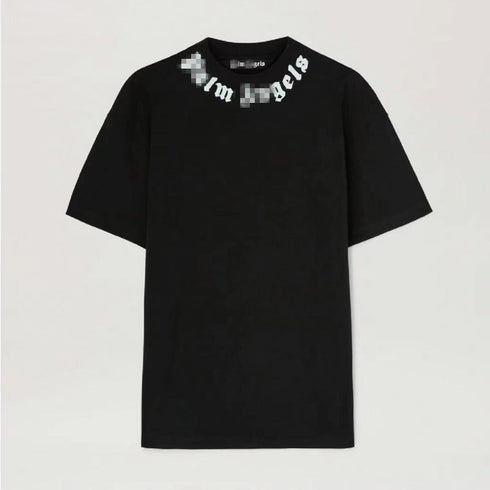 Palm Angels T-shirt Scarf Print Short Sleeve T-shirt