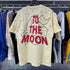 Godspeed T-shirts Astronaut Earth Gypsy Printing Cotton Casual Short Sleeve Men and Women