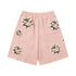 Denim Tears Shorts Yellow floral cotton