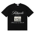 Rhude T-shirts Heave on Earth Printed Cotton Casual Short Sleeve Men and Women
