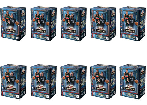 2025-26 Topps Chrome Updates Basketball Value Box 10x Lot