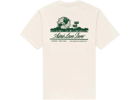 Aime Leon Dore Unisphere Short-Sleeve Tee Cream