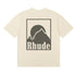 Rhude T-shirts Moon Badge Printing Cotton Casual Short Sleeve Men and Women