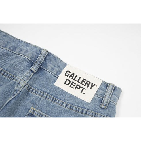 Gallery Dept Jeans Washed Ripped Rough Jeans Flared Trousers