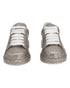 Women's Alexander Mcqueen Multicolor Glitter Spray Oversized Sneakers in Silver Leather