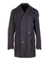 Women's Valentino Garavani Double-Breasted Coat in Blue Wool