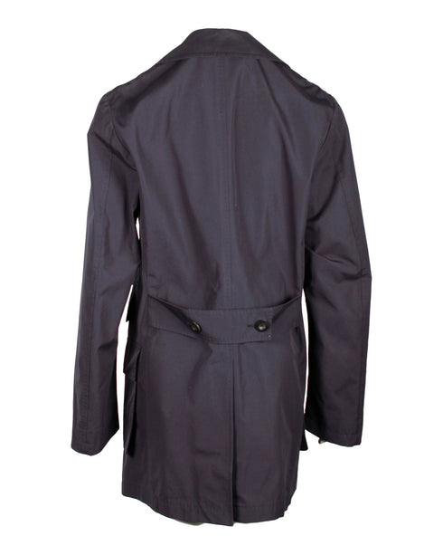 Women's Valentino Garavani Double-Breasted Coat in Blue Wool