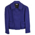 Women's Miu Miu Double-Breasted Evening Jacket in Blue Wool