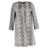 Women's Max Mara Studio Panetto Coat in Animal Print Viscose