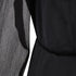Women's Chloé Pleated Sheer Long Sleeve Blouse in Black Silk