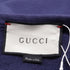 Women's Gucci L'Aveugle Par Amour Hare Appliqué Sweater in Navy Blue Cotton