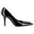 Women's Saint Laurent Norma Pumps in Black Patent Leather