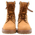Men's Celine Kurt Leather-Trimmed Boots In Brown Nubuck