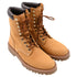 Men's Celine Kurt Leather-Trimmed Boots In Brown Nubuck