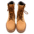 Men's Celine Kurt Leather-Trimmed Boots In Brown Nubuck