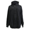 Women's Balenciaga Zip-Up Hoodie in Black Cotton