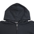 Women's Balenciaga Zip-Up Hoodie in Black Cotton