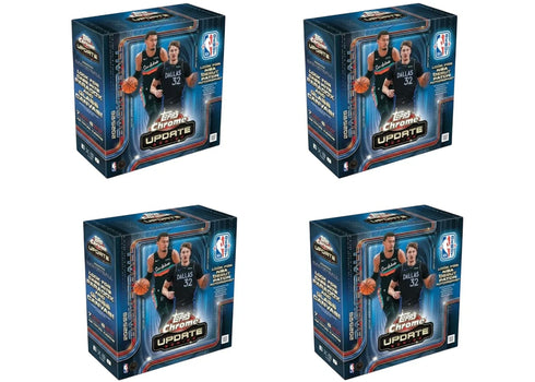 2025-26 Topps Chrome Updates Basketball Mega Box (With Seal) 4x Lot
