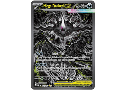 2026 Pokémon Mega Evolution Pitch Black Mega Darkrai ex 116/084 Ungraded