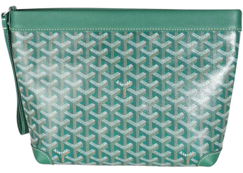 Goyard Conti Pouch Green