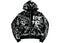 Mixed Emotions Graffiti Hoodie Black