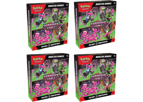 Pokémon Scarlet & Violet Shrouded Fable Booster Box 4x Lot
