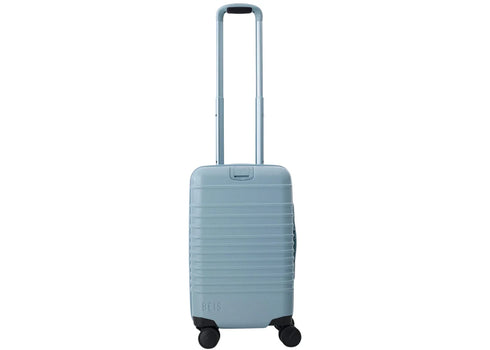 Gap x BEIS Small Carry On Roller Luggage Bag Blue Denim
