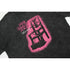 Gallery Dept T Shirts Dark Black Seat Printed Washed Distressed Short Sleeve