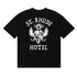 Rhude T-shirts Totem Simple Printing Cotton Casual Short Sleeve Men and Women