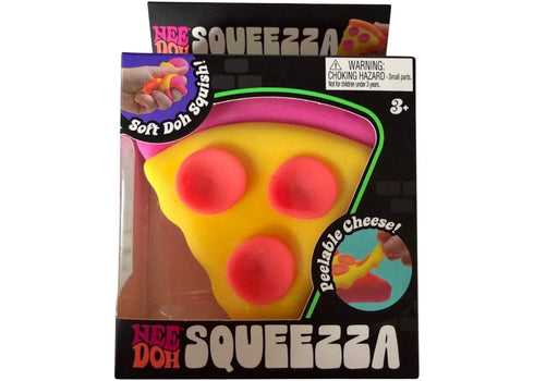 NeeDoh Squeezza Pizza (Pink Crust) Squishy Fidget Toy Pink