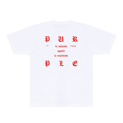 PURPLE fashion T-shirt
