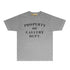 Gallery Dept T Shirt Retro Printed Loose Short-Sleeved Shirt