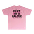 Gallery Dept T Shirt Retro Printed Loose Short-Sleeved Shirt