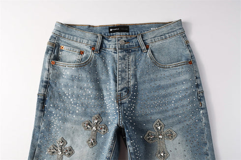 PURPLE Fashion Jeans 5098