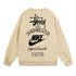 Stussy The Wide World Tribe Sweatshirts Teen Long Sleeve Sweatshirts