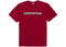 Supreme Skulls Spellout Tee Cardinal