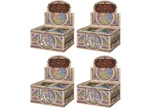 Flesh and Blood TCG Tales of Aria 1st Edition Booster Box 4x Lot