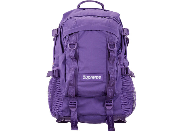 Supreme Logo Backpack (SS26) Purple