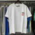 Rhude T-shirts Flame Death Knight Skull Print Cotton Casual Short Sleeve Men and Women