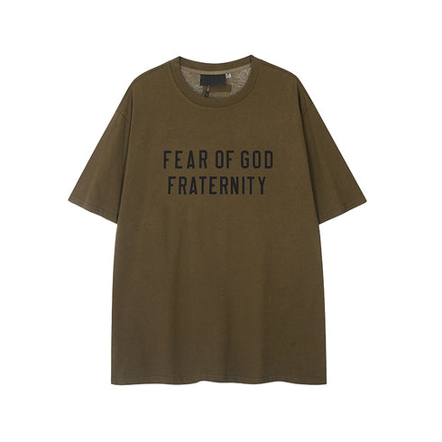 FW24 FRATERNITY T-Shirt / Shorts / Set - Army Green