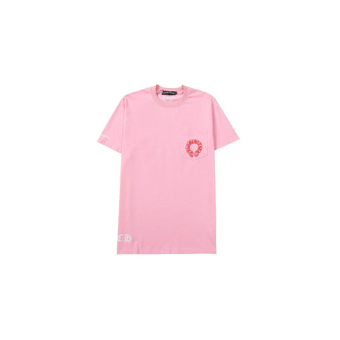 Chrome Heart T Shirts Horseshoe Stacked Cross Short Sleeve T-Shirt