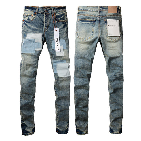 SOLLSALE-PURPLE Fashion Jeans 9015