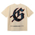 Godspeed T-shirts Skull Gentleman Rose Print Cotton Casual Short Sleeve Men and Women