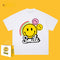Drew T-shirts Short Sleeve T-shirt Smiley Face Letter Print