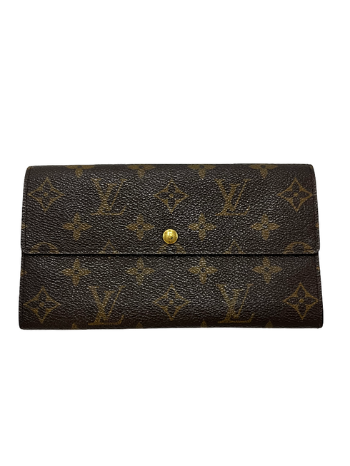 Sarah Wallet Monogram Canvas