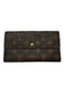 Sarah Wallet Monogram Canvas