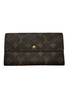 Sarah Wallet Monogram Canvas